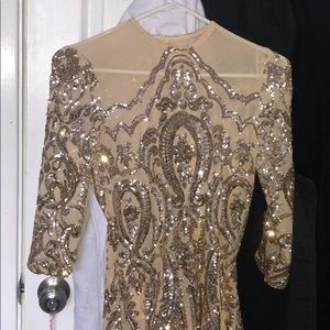 Sparkly Gold Dress